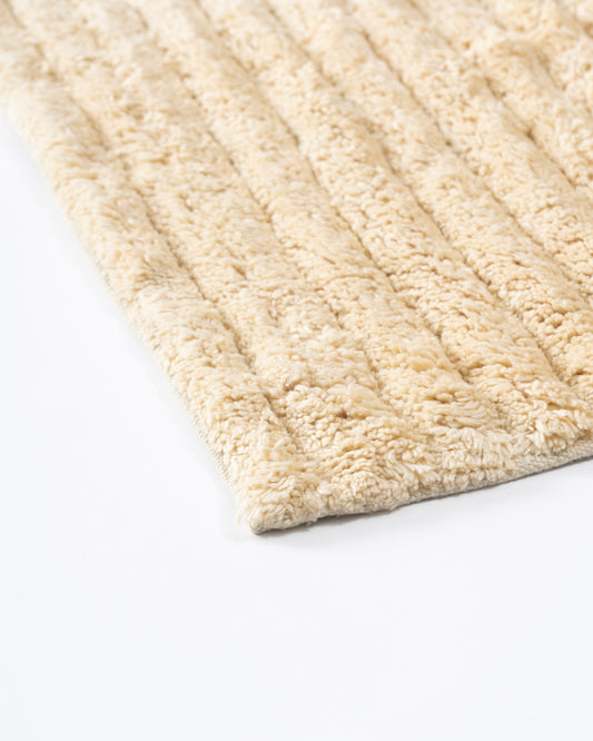 Animus 100% Premium Cotton Ribbed Foot mat