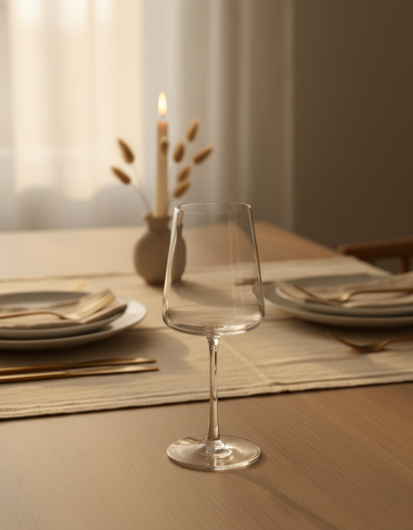 Goblet White Wine Glass Set 6 Pcs