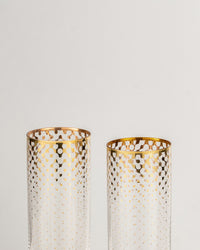 Nesta Gold Decorative Glass