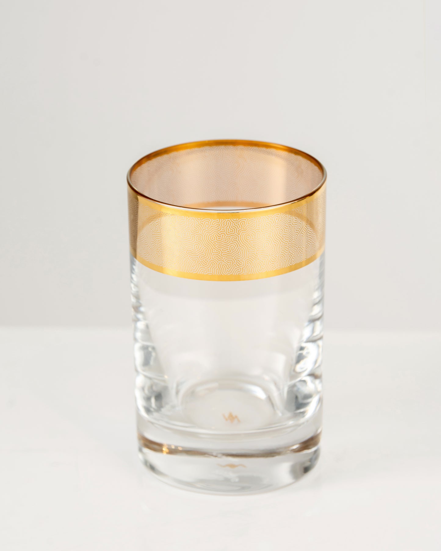 Kayla Gold Decorative Glass