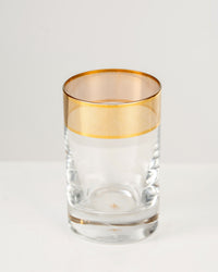 Kayla Gold Decorative Glass