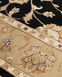 Luxury Black & Beige Floral Carpet – Maiah Home Exclusive