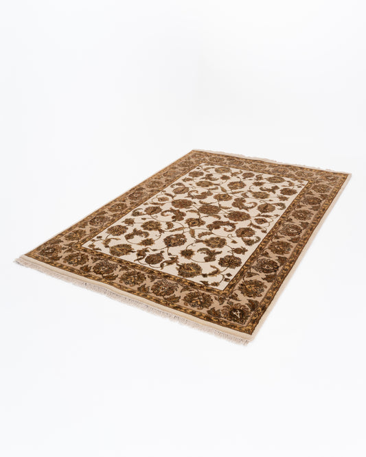 Majestic Vine Luxury Hand Knotted Silk & Wool Carpet