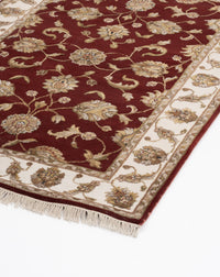 Kashan Luxury Hand Knotted Silk & Wool Carpet