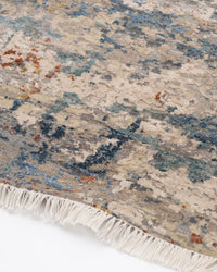 Abstract Modern Luxury Hand Knotted Silk & Wool Carpet