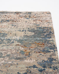Abstract Modern Luxury Hand Knotted Silk & Wool Carpet