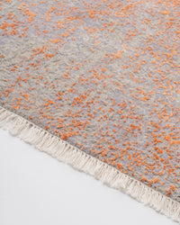 Abstract Modern Wool Silk Carpet