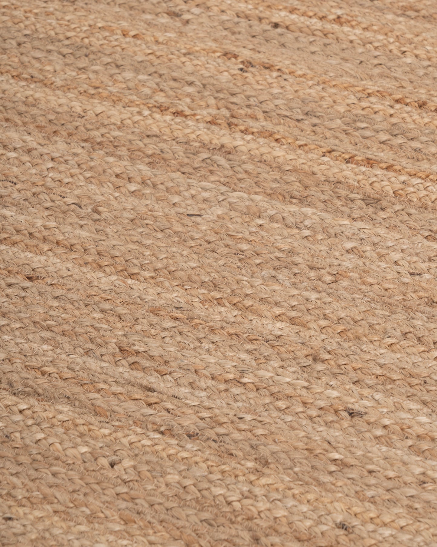 Hand-Knotted Natural Jute Carpet
