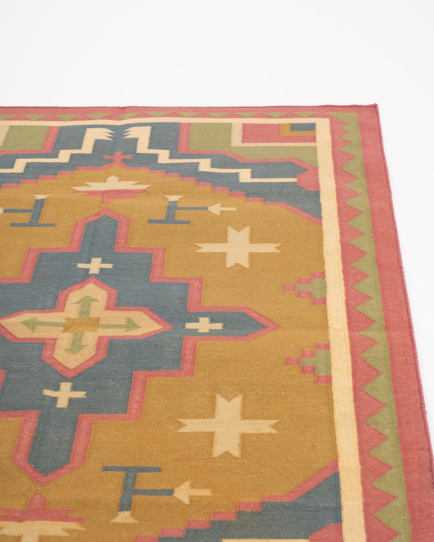 Stone-Washed Handwoven Cotton Dari