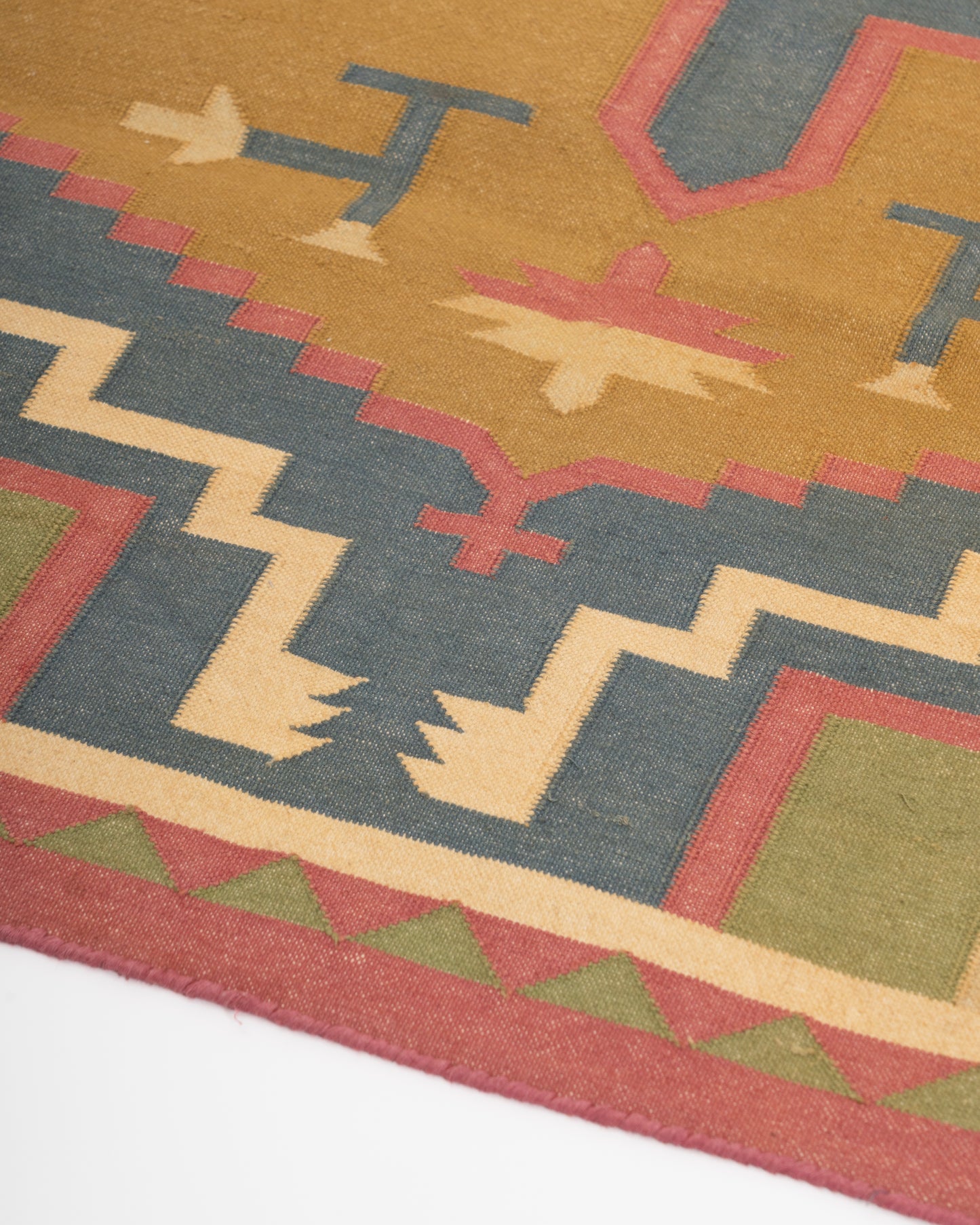 Stone-Washed Handwoven Cotton Dari