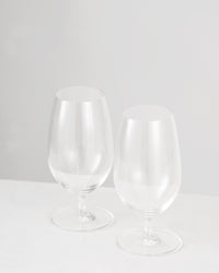 Vintage Stemware Beer Glass – Set of 2
