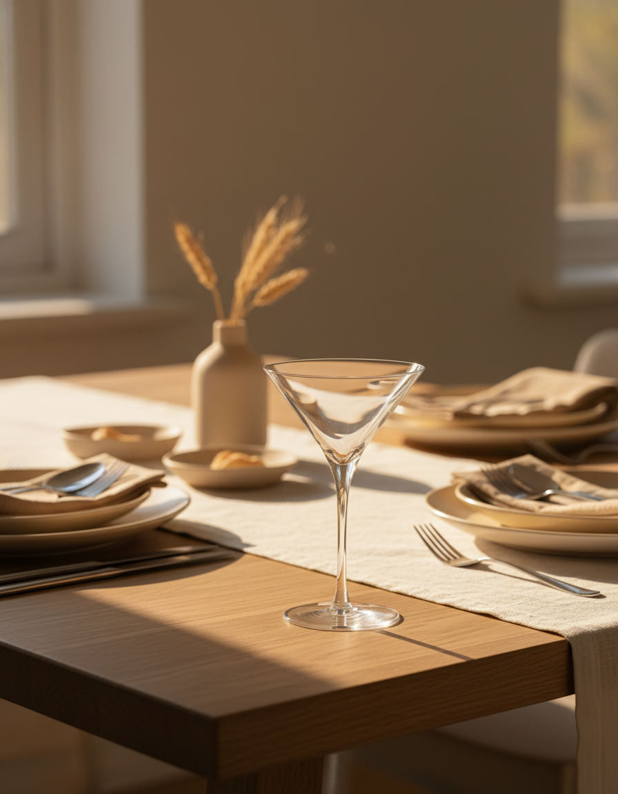 Vintage Stemware Martini Glass – Set of 2