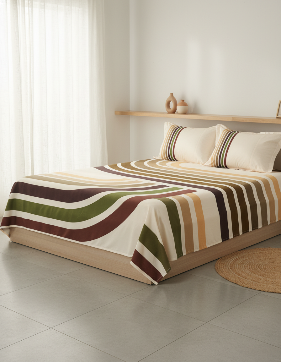 ATHENAS – 400 TC DIGITAL PRINTED BEDSHEET