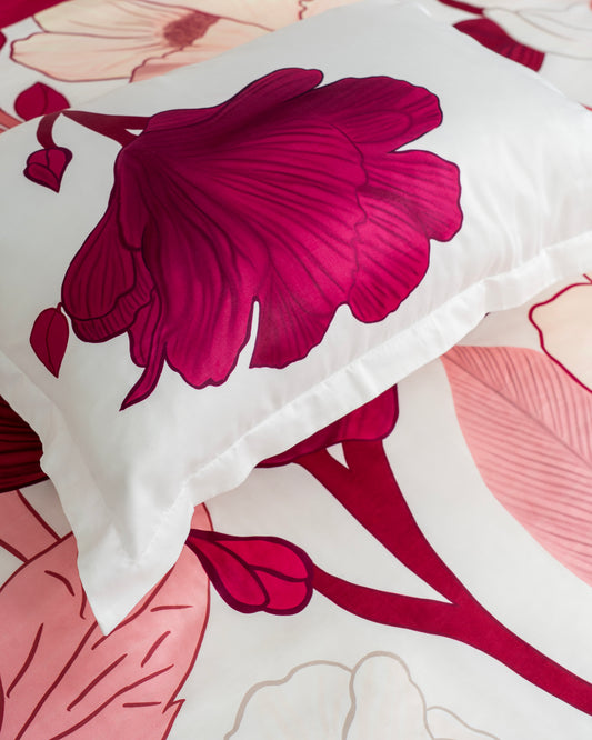 Athenas - Modern Classic 100% Cotton 400 TC Digital Print Bedsheet Set