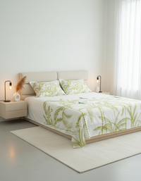 Elysian – 600 TC Printed Bedsheet (D7)