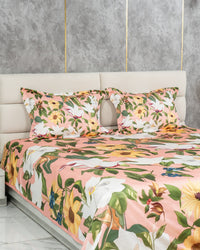 Elysian – 600 TC Printed Bedsheet (D9)
