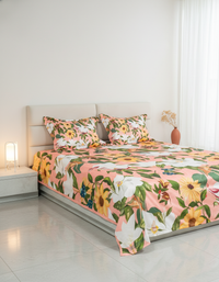 Elysian – 600 TC Printed Bedsheet (D9)