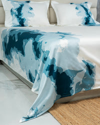 Elysian 600 TC Printed Bedsheet (D10)