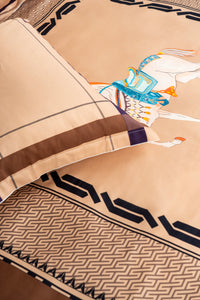 Elysian – 600 TC Printed Bedsheet (D13)