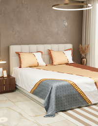 Elysian – 600 TC Printed Bedsheet (D14)