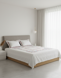 Elysian – 600 TC Printed Bedsheet (D15)