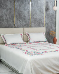 Elysian – 600 TC Printed Bedsheet (D15)