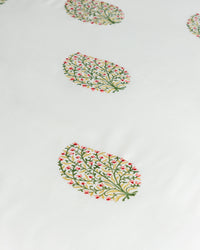 Emerald – Handblock Print Bed Sheet Set (D2)