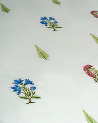 Emerald – Handblock Print Bed Sheet Set (D4)