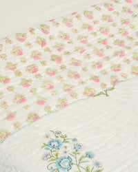 Saanjh Hand Block Quilt