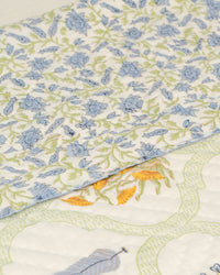 Saanjh Hand Block Quilt