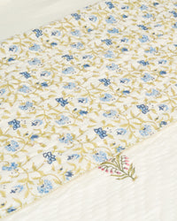 Saanjh Hand Block Quilt