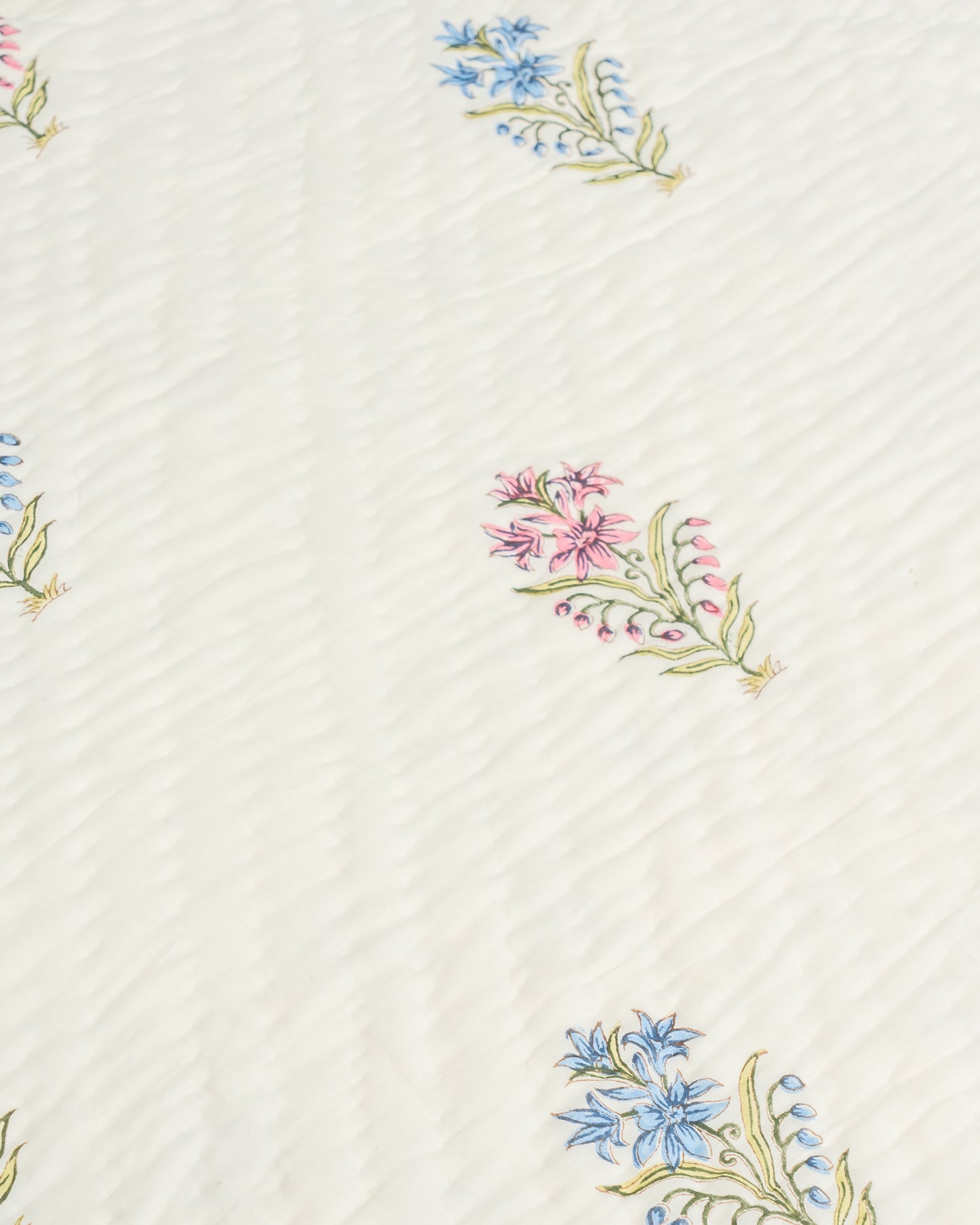 Saanjh Hand Block Quilt