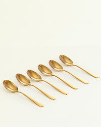 Carlton Dinner Spoon Gold Set 6 Pcs