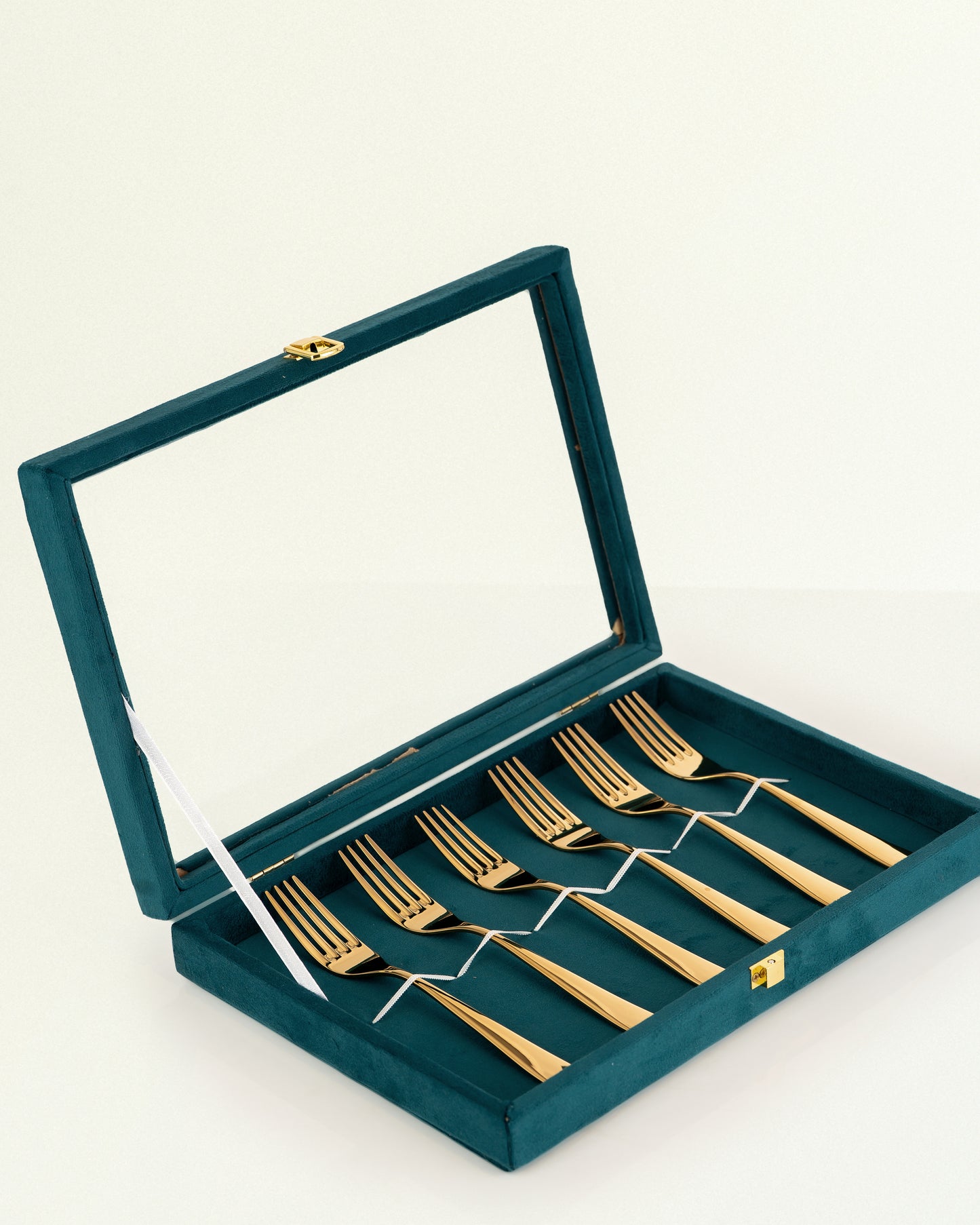 Carlton Dinner Fork Gold Set 6 Pcs