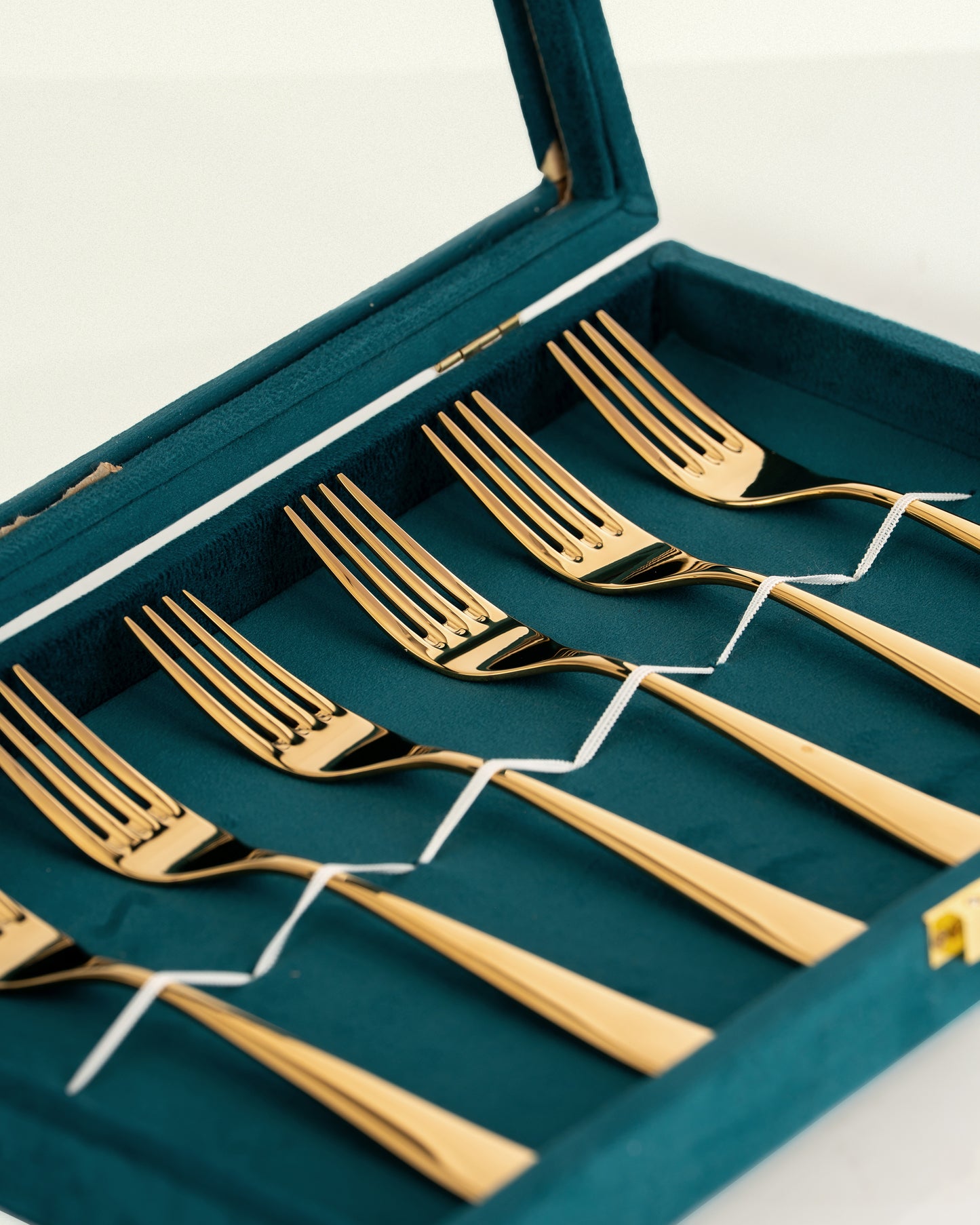 Carlton Dinner Fork Gold Set 6 Pcs