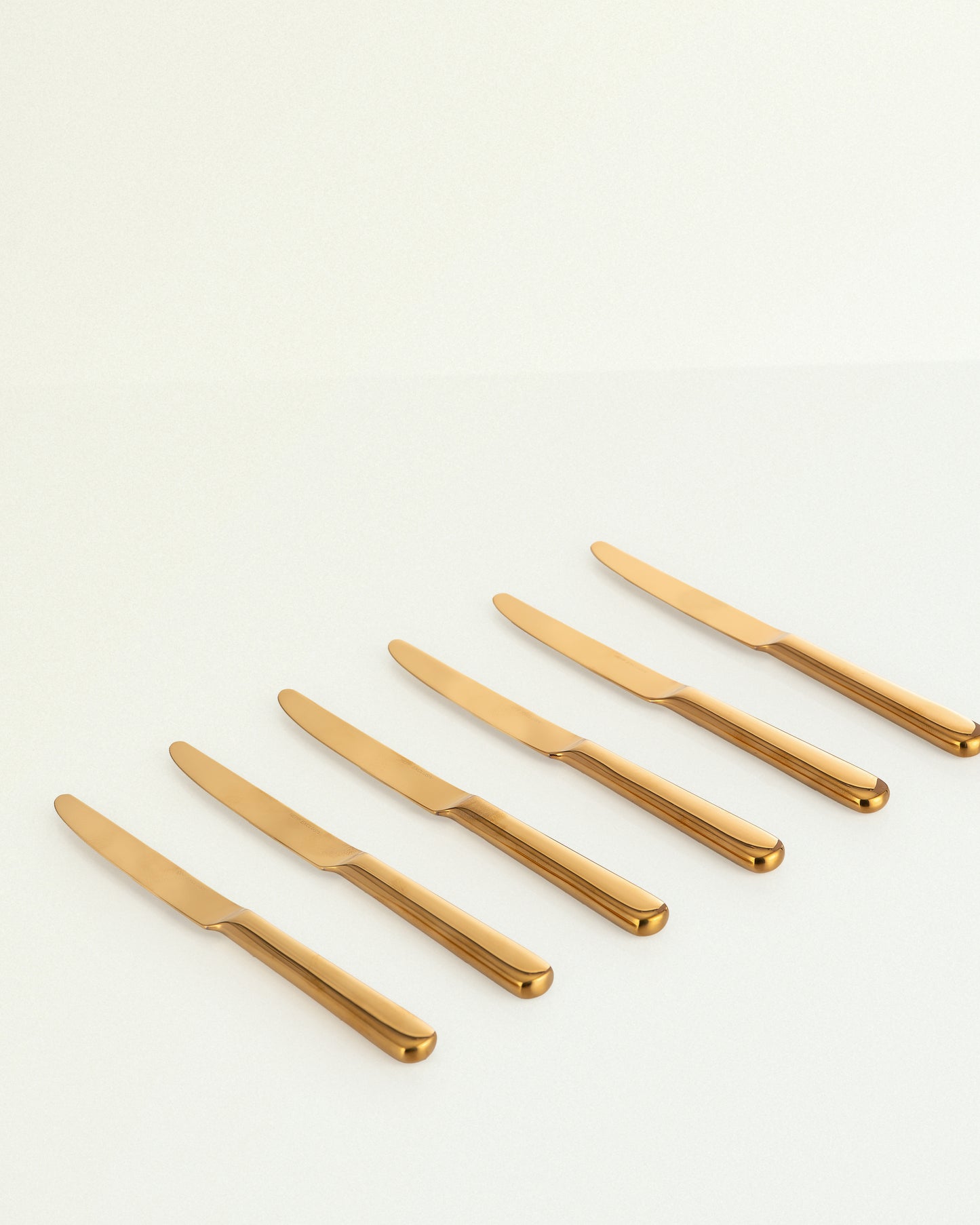 Carlton Dinner Knife Gold Set 6 Pcs