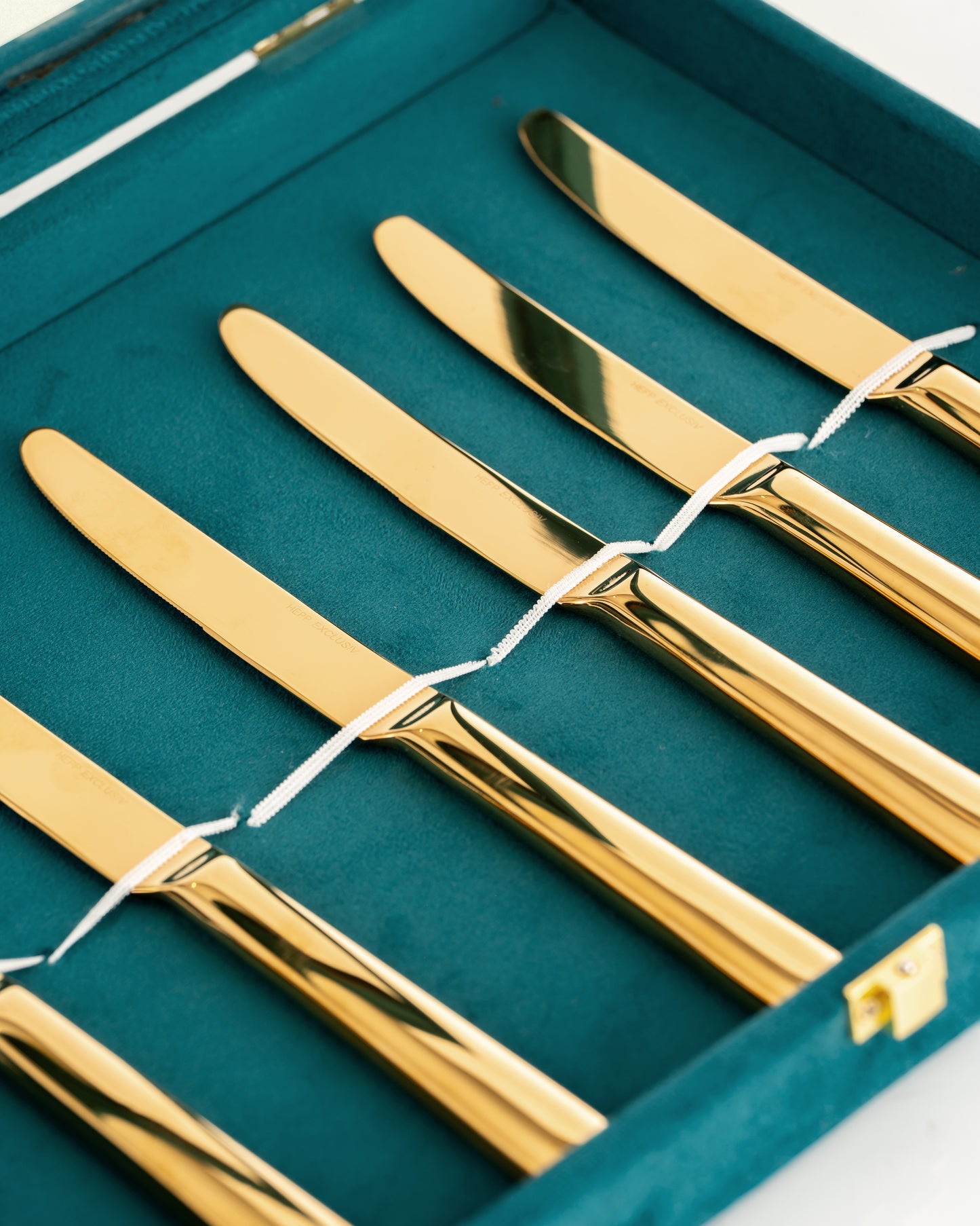Carlton Dinner Knife Gold Set 6 Pcs