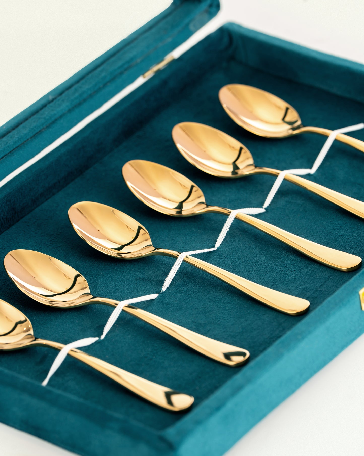 Carlton Dessert Spoon Gold Set 6 Pcs
