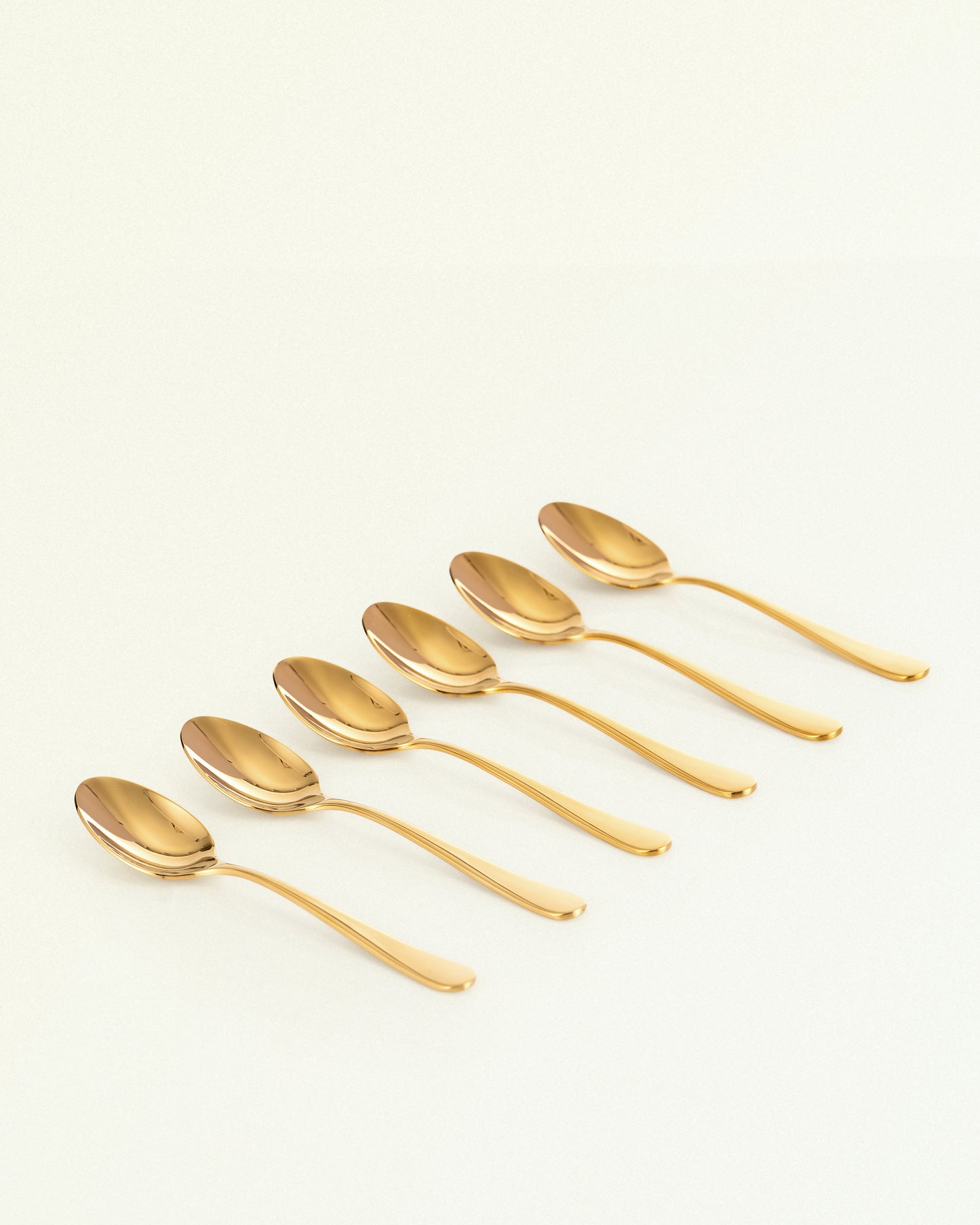 Carlton Dessert Spoon Gold Set 6 Pcs