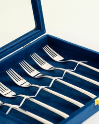 Talia Dinner Fork Silver Set 6 Pcs