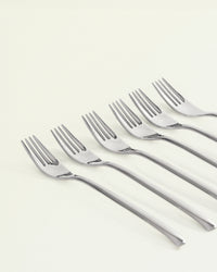 Talia Dinner Fork Silver Set 6 Pcs