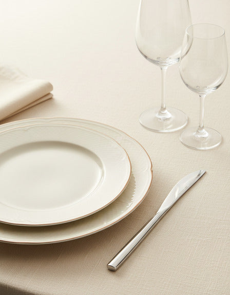 Talia Dinner Knife Silver Set 6 Pcs