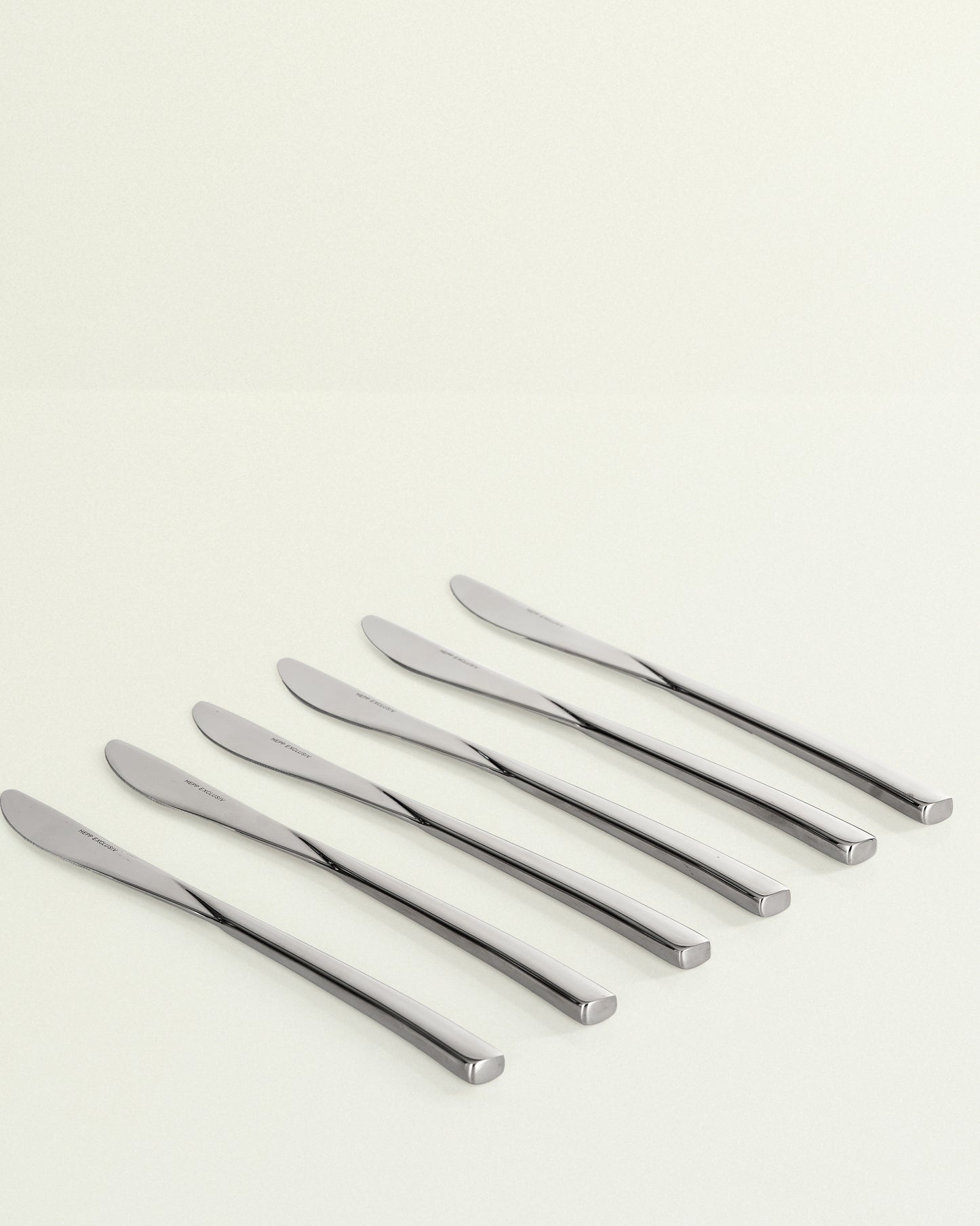 Talia Dinner Knife Silver Set 6 Pcs