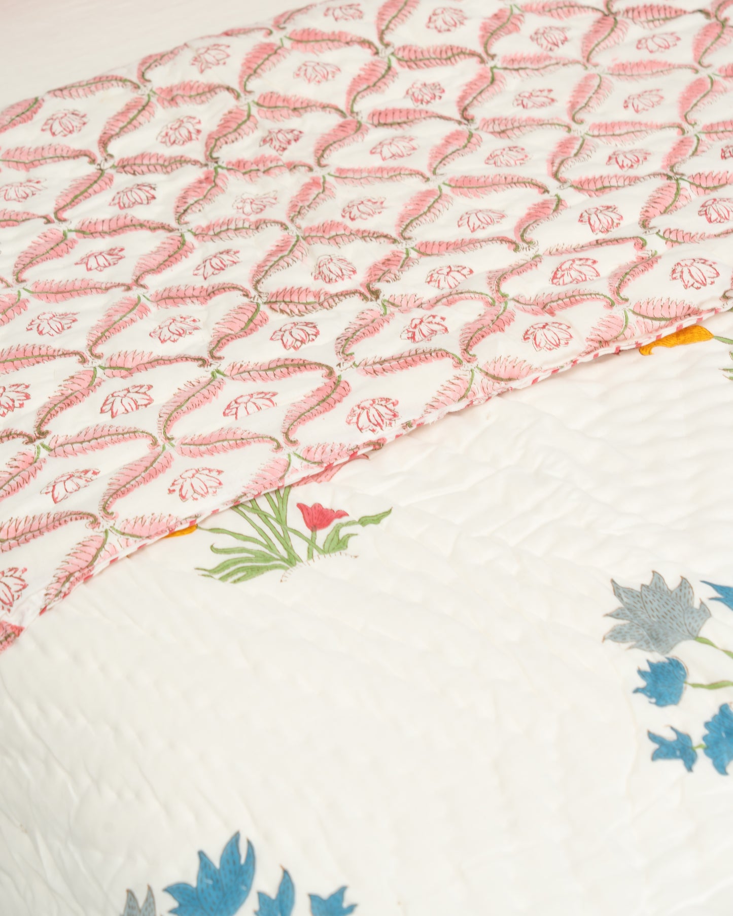 Saanjh Hand Block Quilt