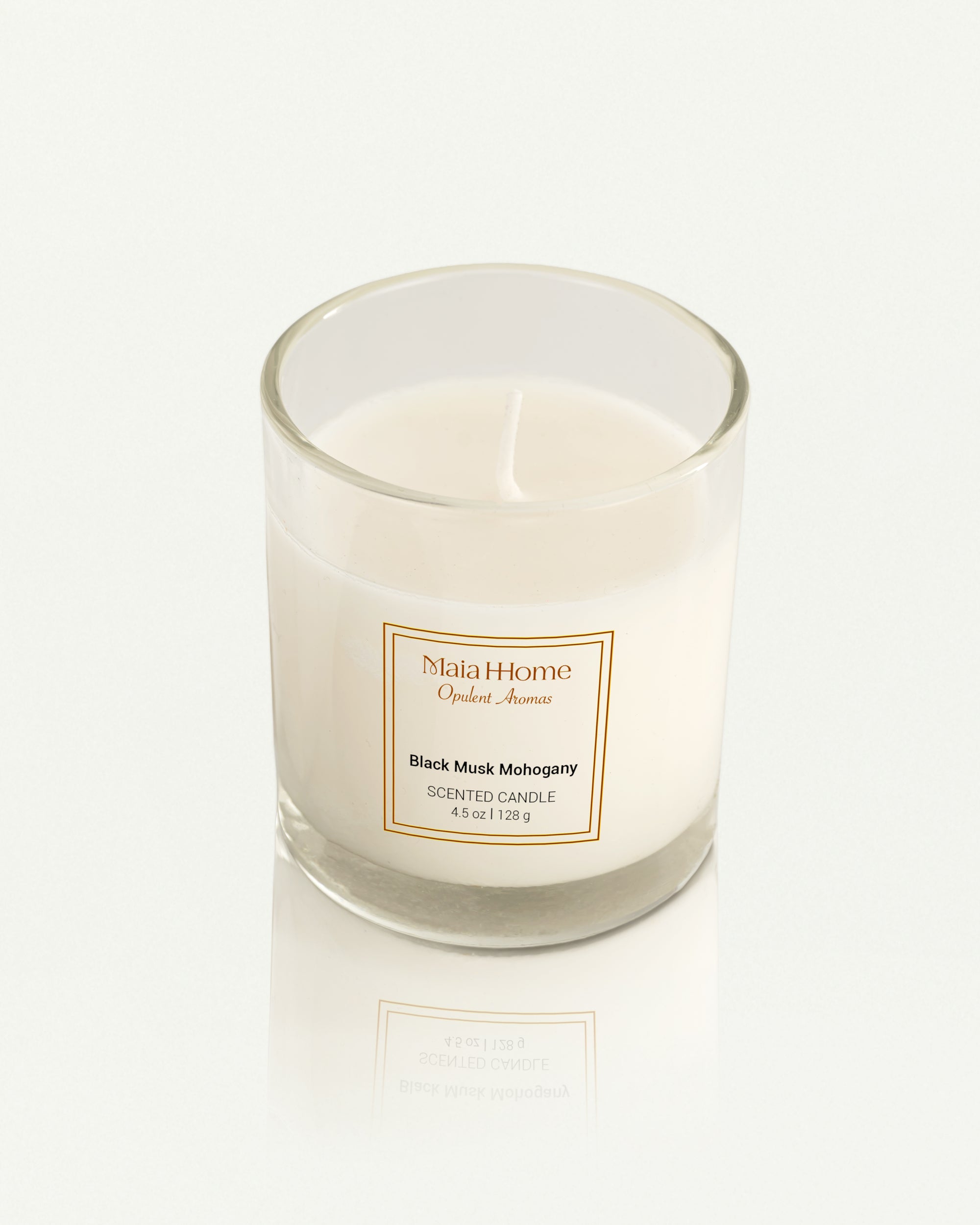 Black Musk & Mahogany Scented Candle