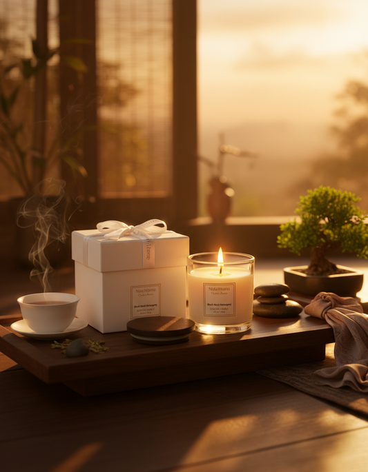 Black Musk Mahogany Soy Candle (100486)