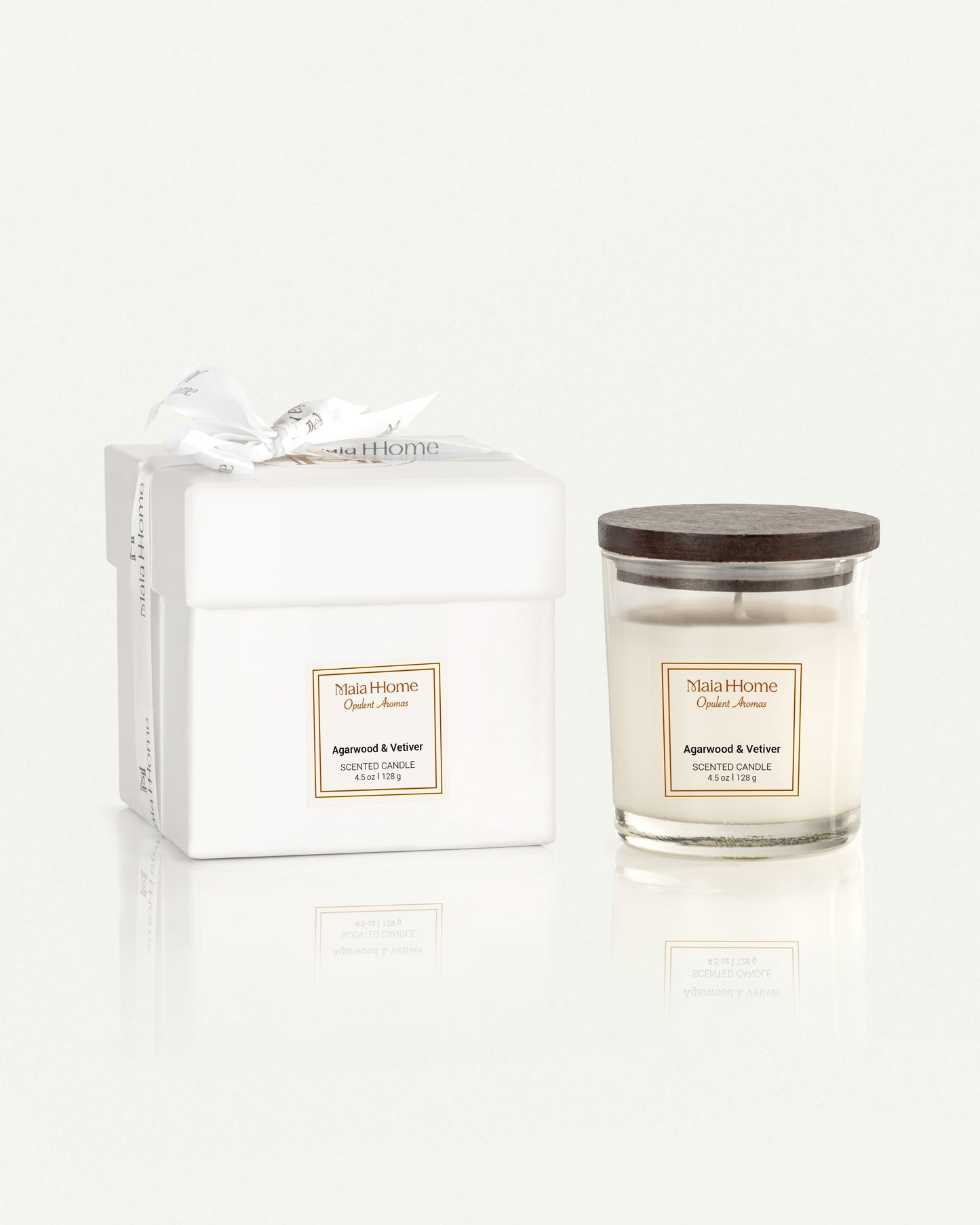 Agarwood & Vetiver Scented Candle