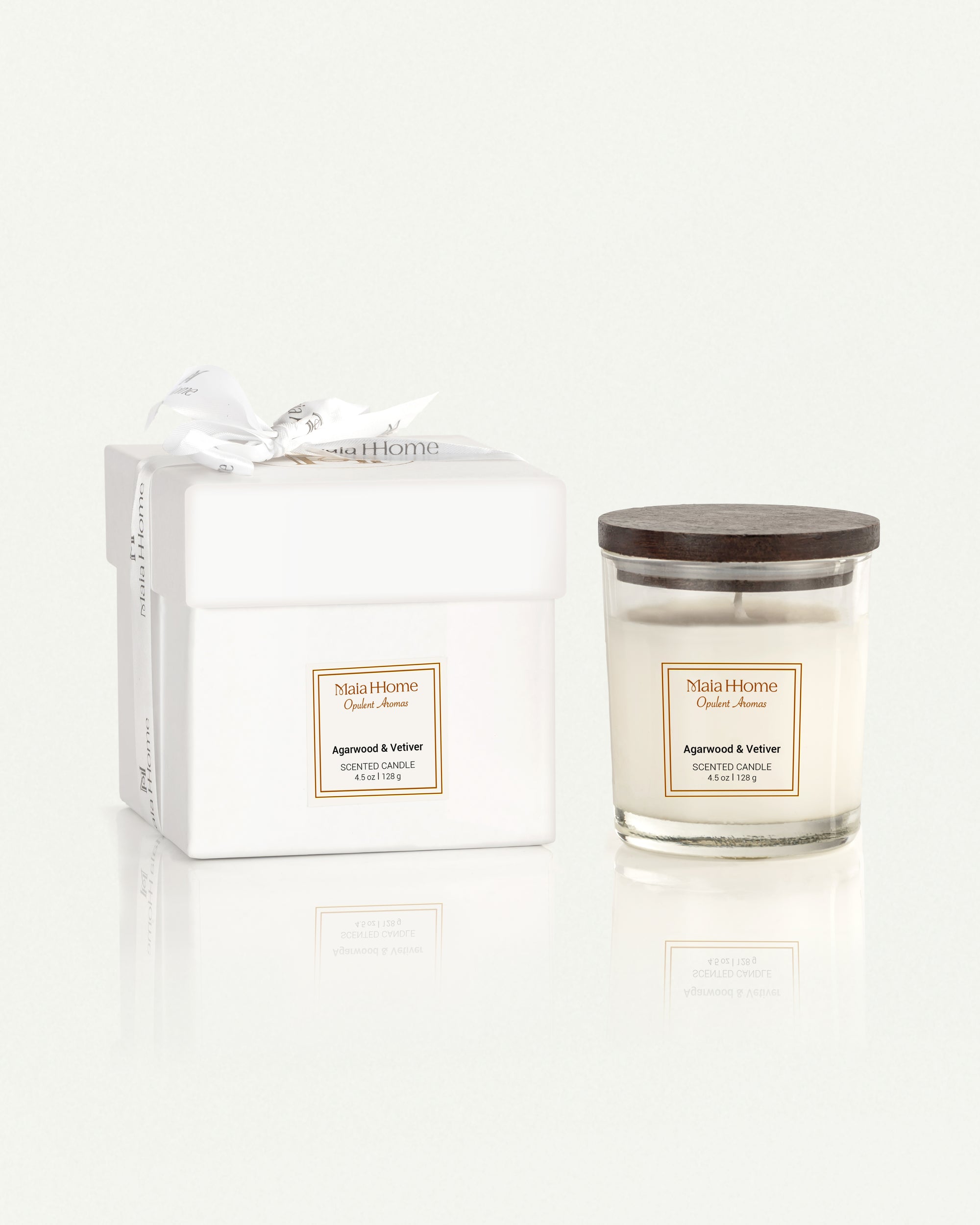 Agarwood & Vetiver Scented Candle