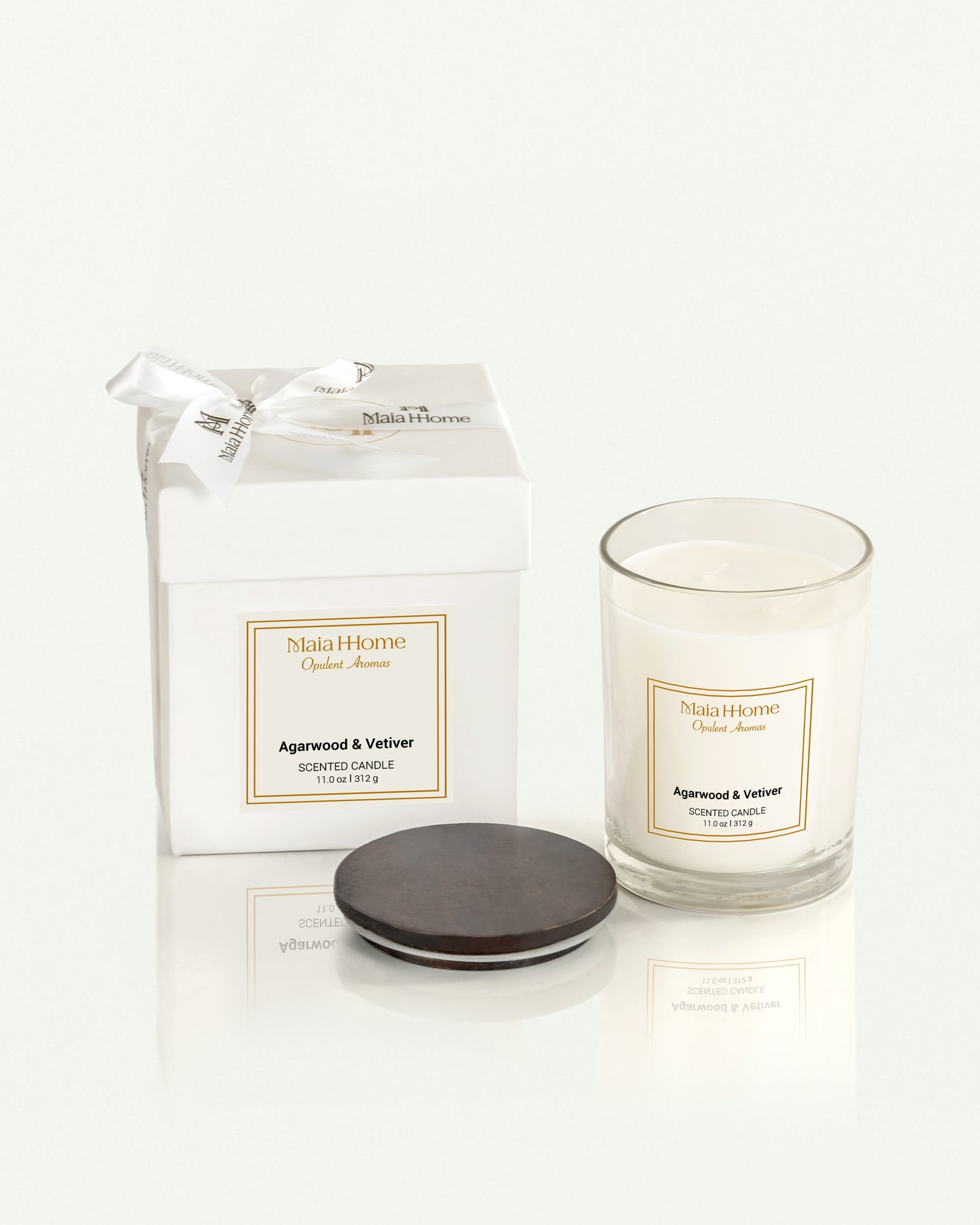 Agarwood & Vetiver Scented Candle