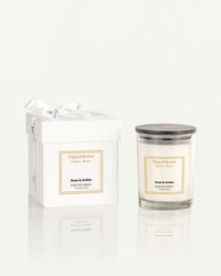 Rose & Amber Soy Candle